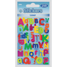 Laser Stickers Letters LS46
