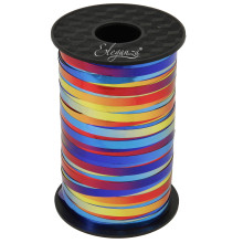 Rainbow Ribbon 5mm x 250 Yards Metallic