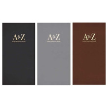 Slim Executive Padded Address Book Asst