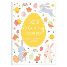 A4 Easter Colouring & Sticker Book