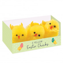 Yellow Large Chicks 3's