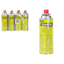 Butane/Propane Gas 220g 4 Pack