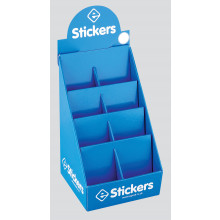 Empty Sticker Counter Unit - FREE With Minimum Order of 8 Sticker Packs