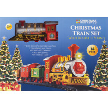 XF4503 Christmas Train Set 14 Piece