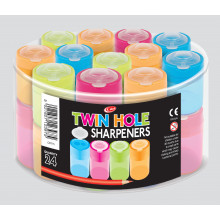 Cylinder Sharpeners Twin Hole Assorted