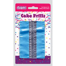 Cake Frills Carded P/B/W Asstd