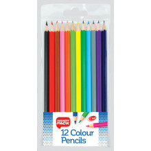 Wallet 12xFull Length Coloured Pencils