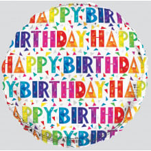 Foil Balloon Happy Birthday