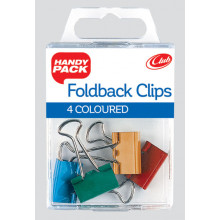 Assorted Foldback Clips Handy Pack