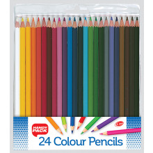 Wallet 24xFull Length Coloured Pencils