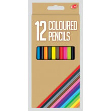Box 12xFull Length Coloured Pencils