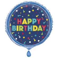 Peppy Birthday Foil Balloon