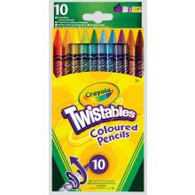 Crayola Pencils Coloured Twistable 10s
