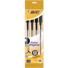 Bic Cristal Pen Original Black Pack 4