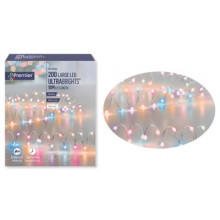 XF3408 200 LED Rainbow Ultrabright 10 Metre Lit Length