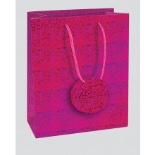 Gift Bag Bright Holographic Medium