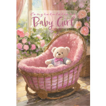 Baby Girl C50 Card JG0094