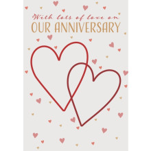 Our Anniversary C50 Card JG0083