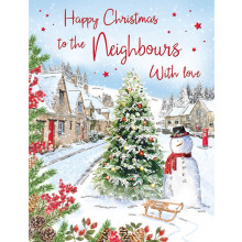JXC1386 Neighbours Trad 60 Christmas Cards