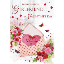 JVC0111 Girlfriend Trad 75 Valentine's Day Cards