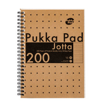 A5 Premium Pukka Kraft Jotta Pad 200 pages