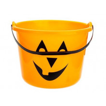 Halloween Candy Bucket Orange