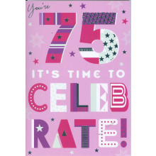 Age 75 Female C50 Card AA025
