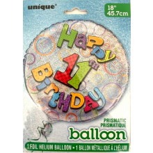 Foil Balloons Age 11 Neutral