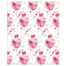 Gift Wrap Sheets Hearts & Bouquets