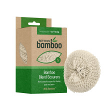 Eco Bamboo Blend Scourers 5's