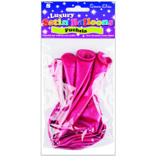 Simon Elvin 11" Luxury Satin Balloons Fuchia 8's