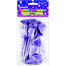 Simon Elvin 11" Luxury Satin Balloons Lilac 8's