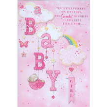 Greetings Cards Baby Girl