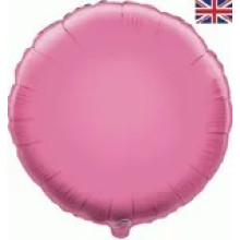 Pink Round Foil Balloon
