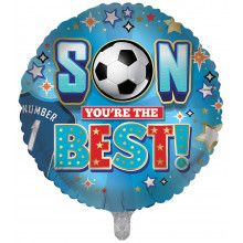 Foil Balloon No 1 Son 2 Designs Double Sided