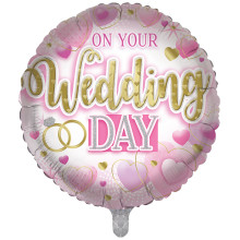 Foil Balloon Wedding Day 2 Designs Double Sided