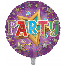 Foil Balloon Party Unisex 2 Designs Double Sided