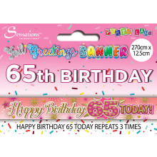 Party Banner 2.7M Age 65 Female