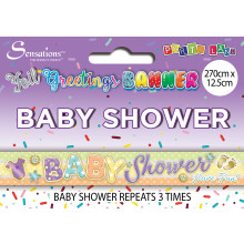 Party Banner 2.7m Baby Shower