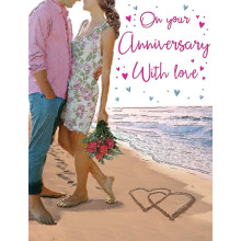 Your Anniversary Beach 60 Cards C80130