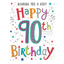 Age 90 Text 60 Cards C80648