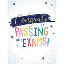 Exam Congrats 60 Cards C80977