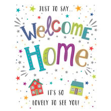 Welcome Home Text 60 Cards C81066