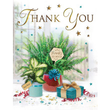 Thank You Plant Pot 60 Cards C81128