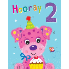 Age 2 Girl C50 Card C81238