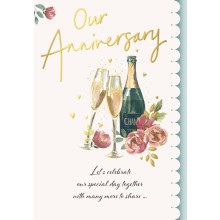 Our Anniversary C75 Card C81262