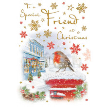 JXC1297 Special Friend Trad 75 Christmas Cards