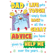 JFC0173 Dad Humour 75 Father's Day Cards C88243