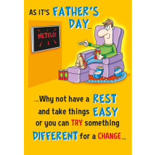JFC0205 Open Humour C75 Father's Day Cards C88263