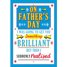 JFC0144 Open Humour 75 Father's Day Cards C88268